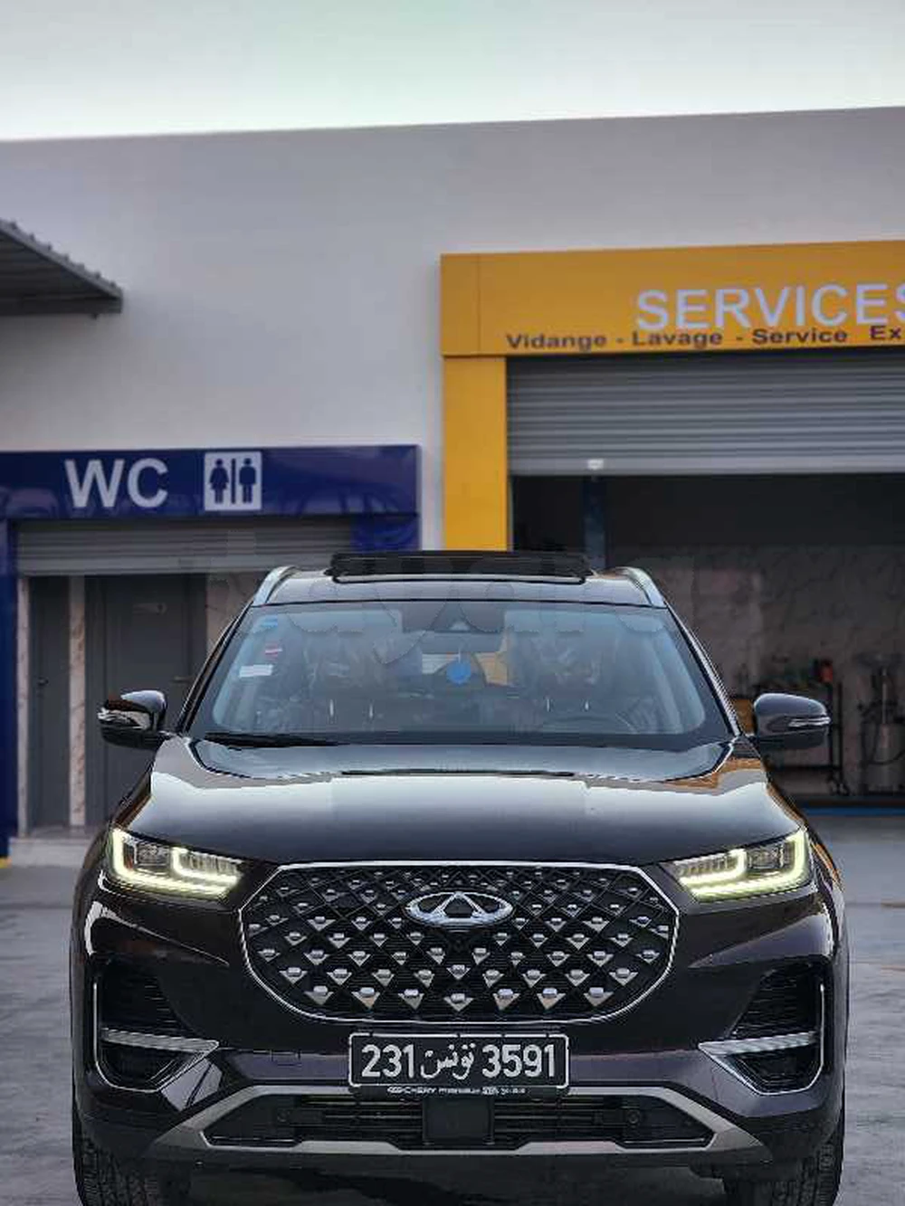 Carte voiture Chery Tiggo