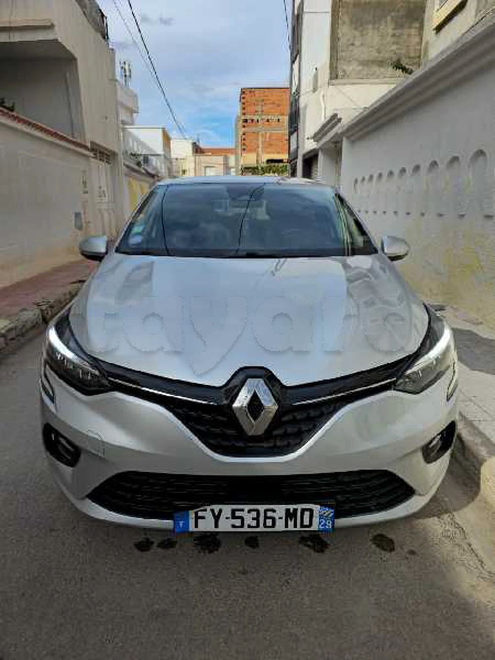 Carte voiture Renault Clio