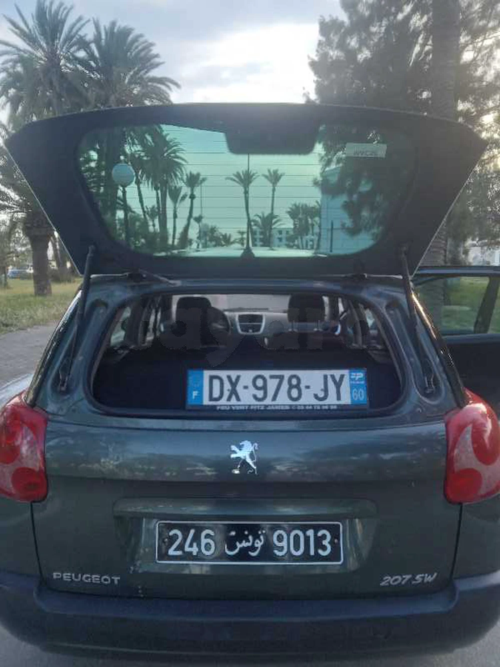 Carte voiture Peugeot 207