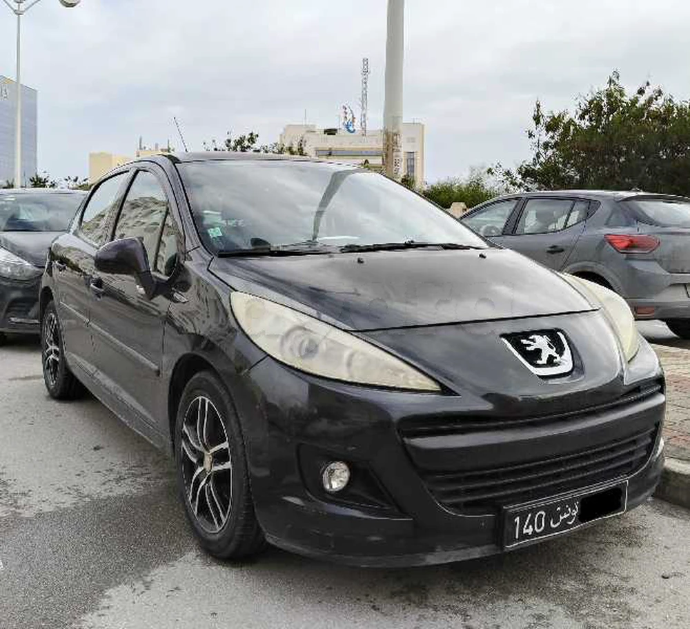 Carte voiture Peugeot 207