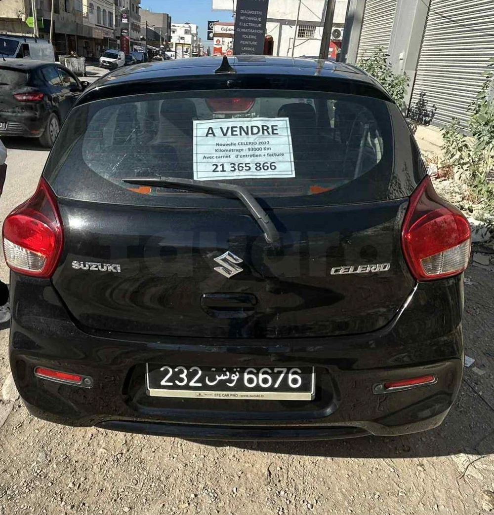 Carte voiture Suzuki Celerio