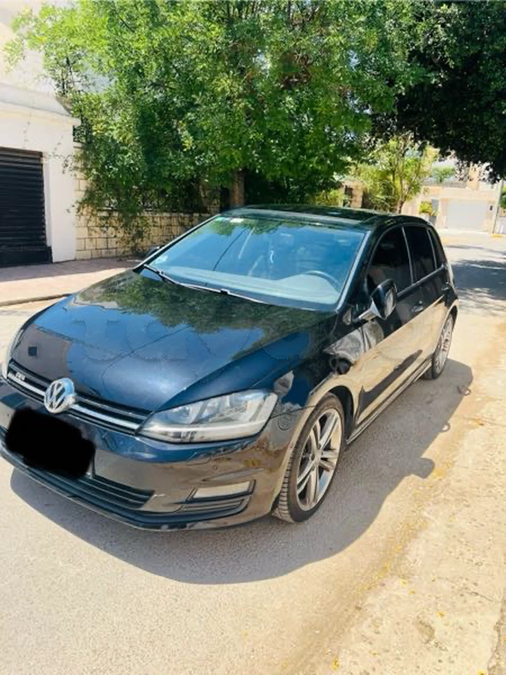 Carte voiture Volkswagen Golf 7