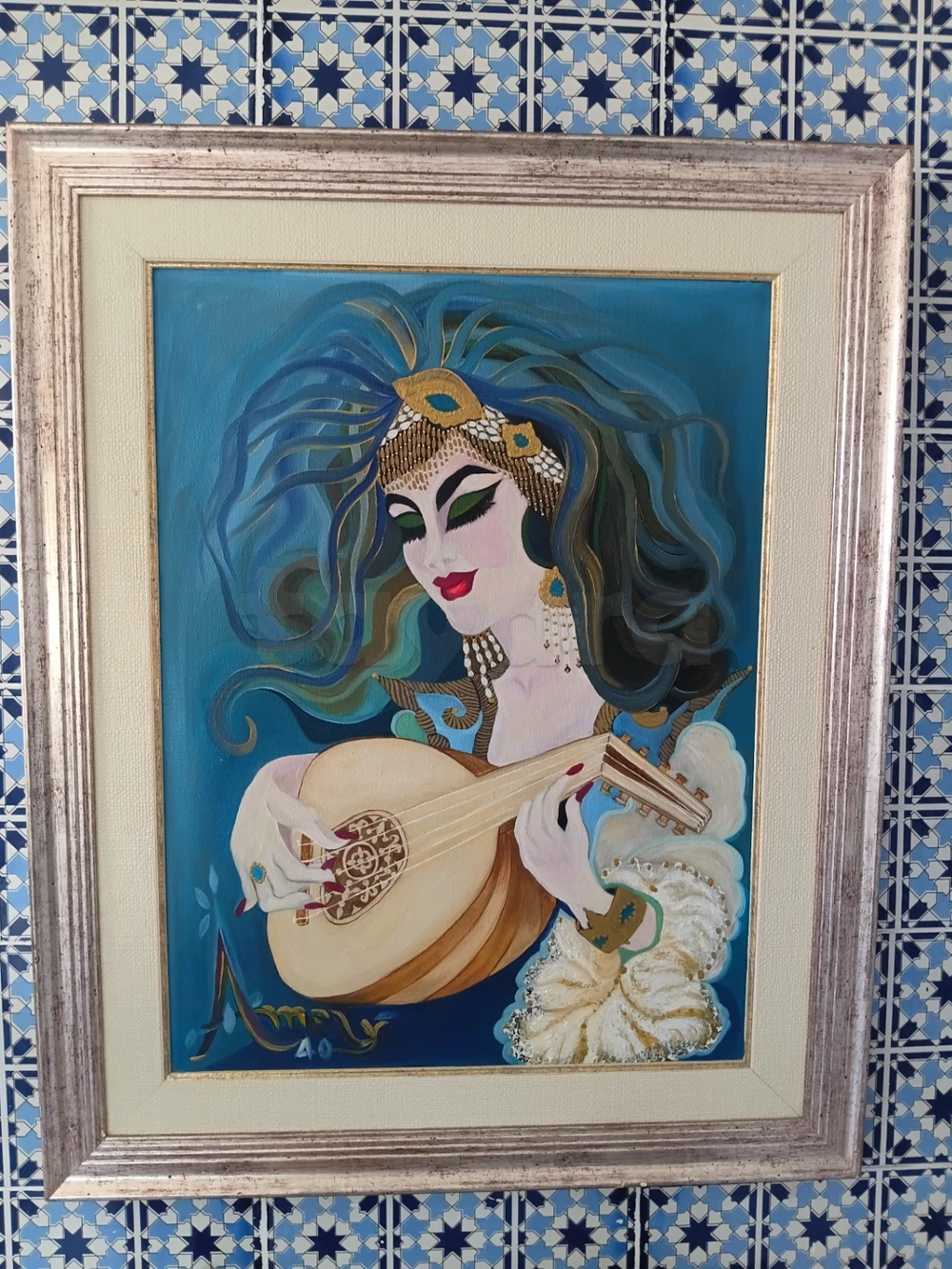 magnifique tableau peinture à l'huile de qualité