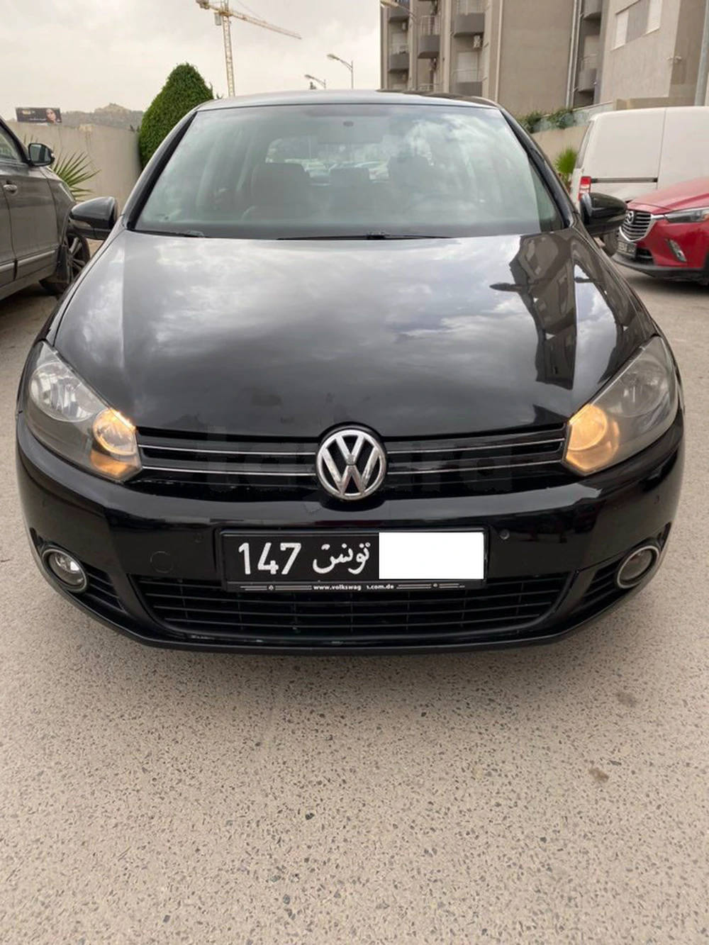 Carte voiture Volkswagen Golf