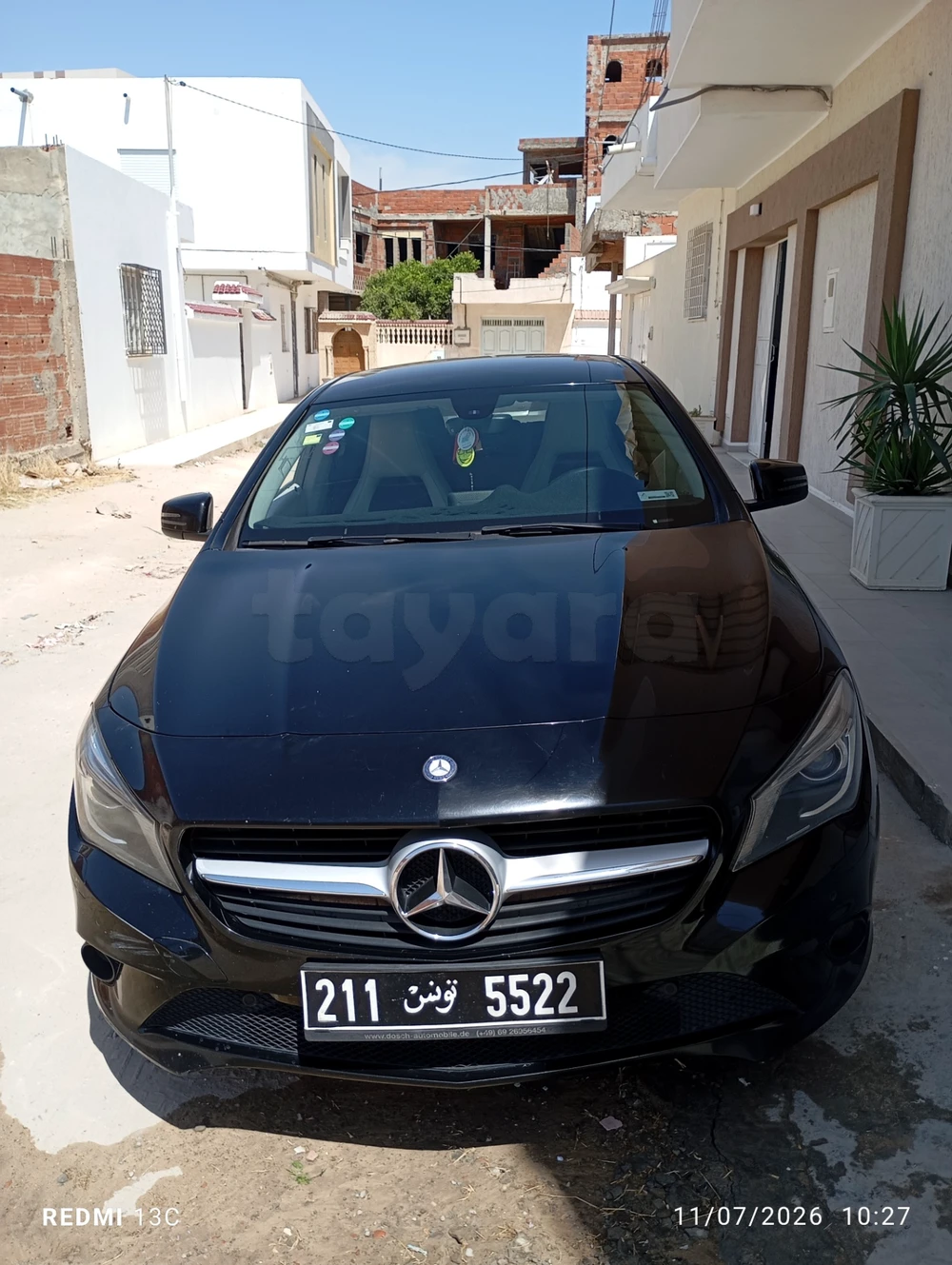 Carte voiture Mercedes-Benz Classe CLA