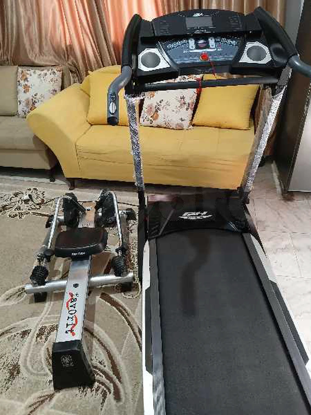 Tapis Roulant BH-Fitness 120Kg +Rameur Gratuit