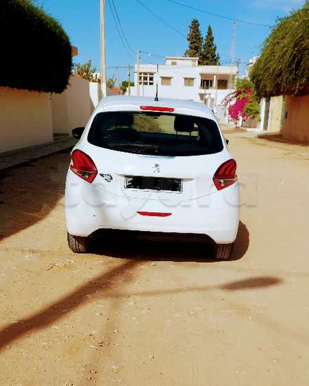 Carte voiture Peugeot 208