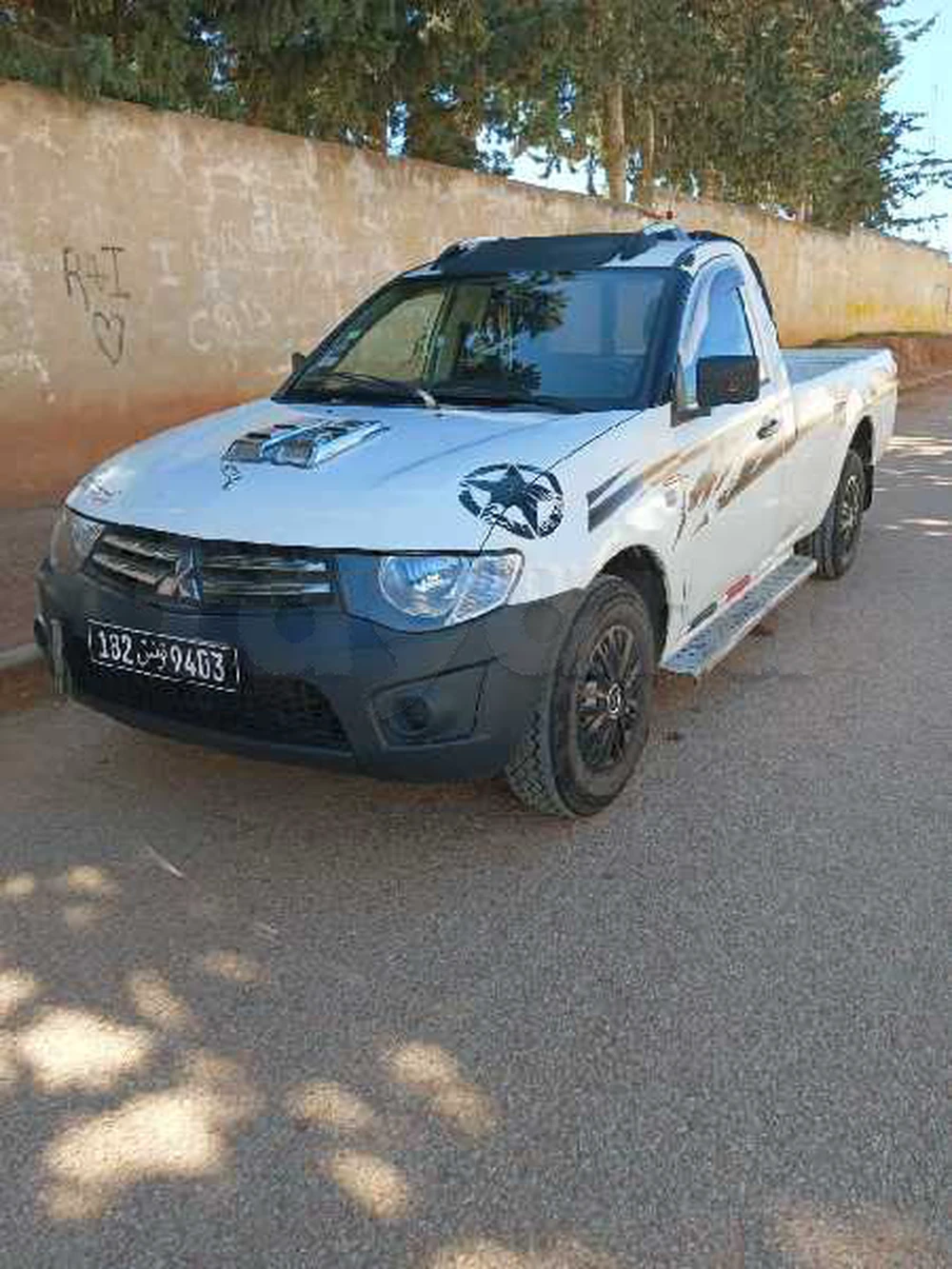 Carte voiture Mitsubishi L200