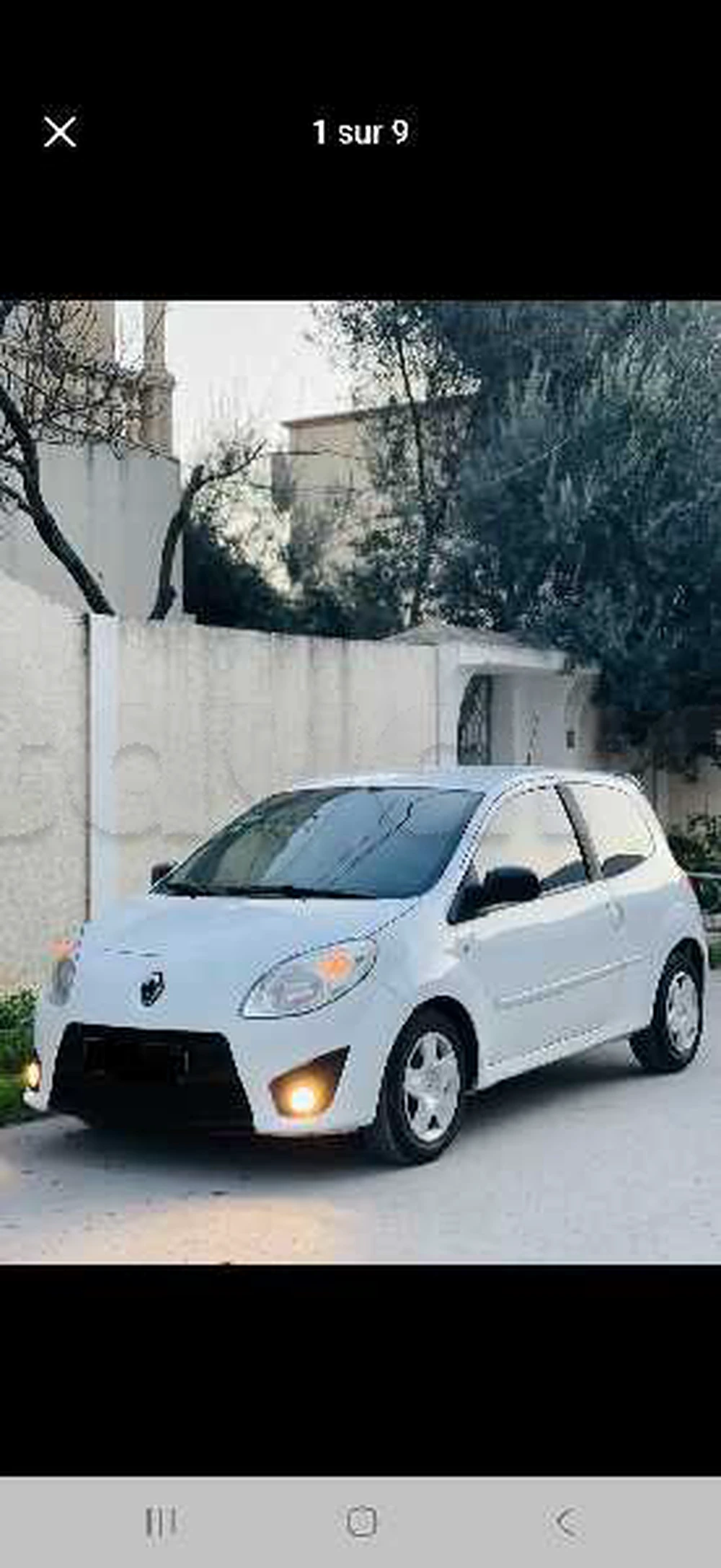 Carte voiture Renault Twingo
