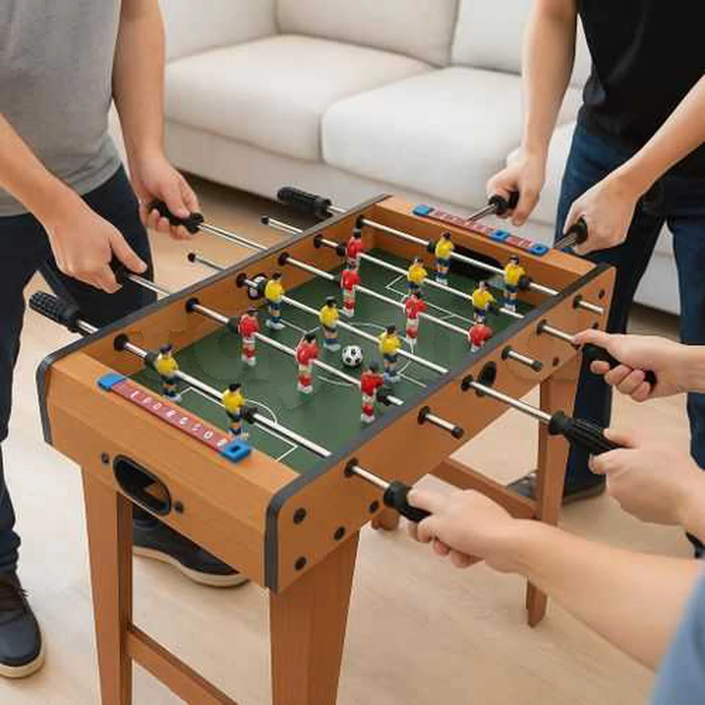 🔥Baby-foot en bois importé, ensemble de jeux pour cadeaux Original enfant et adultes , fête, Sport familial..