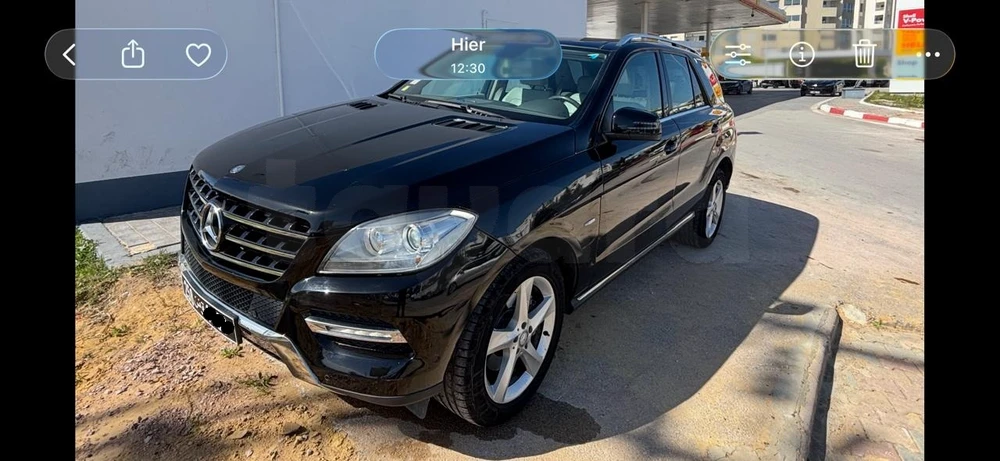 Carte voiture Mercedes-Benz Classe M