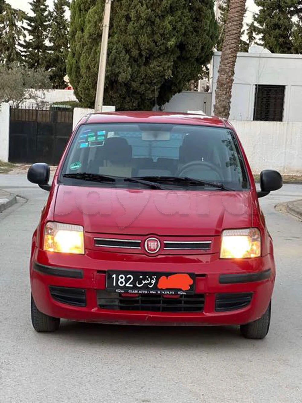 Carte voiture Fiat Panda