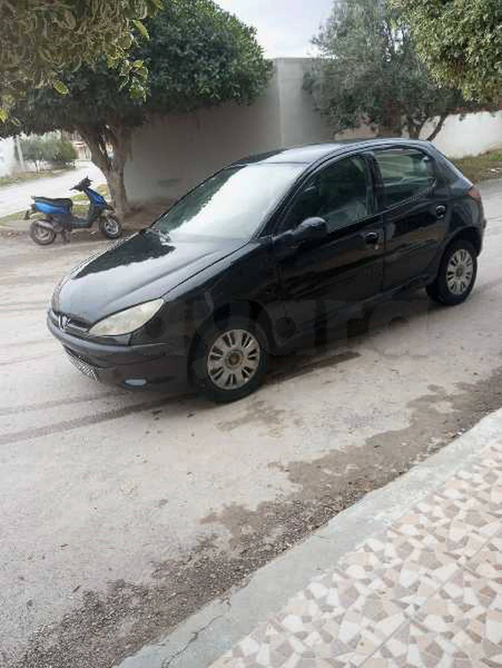 Carte voiture Peugeot 206