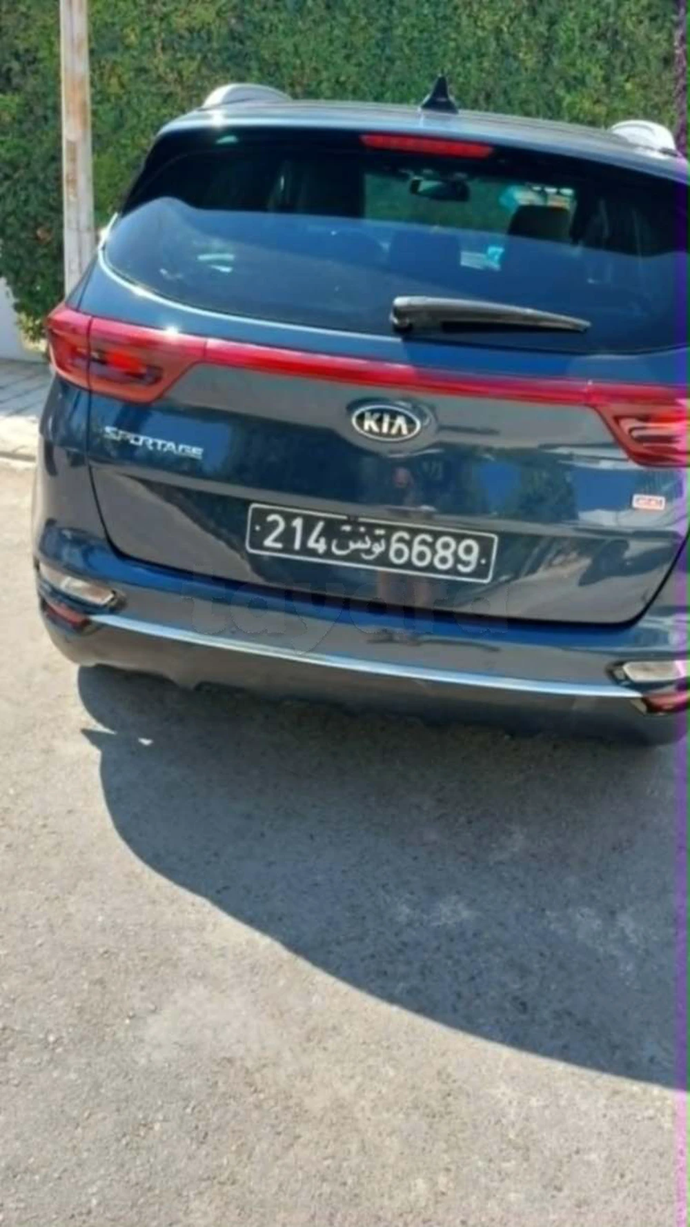 Carte voiture Kia Sportage
