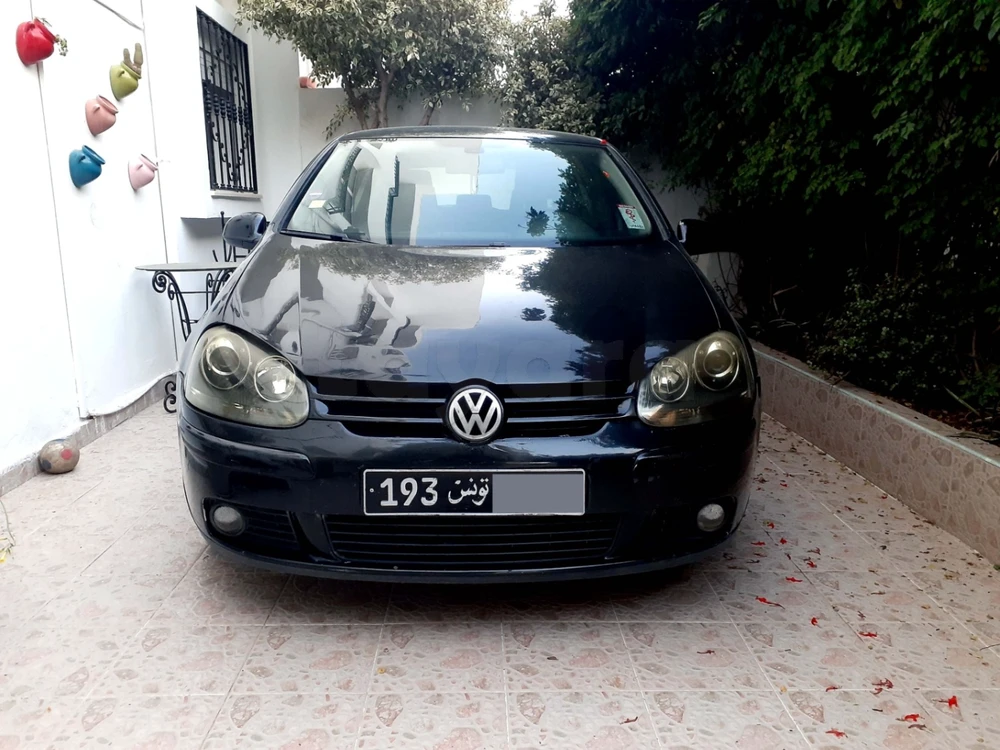 Carte voiture Volkswagen Golf 5