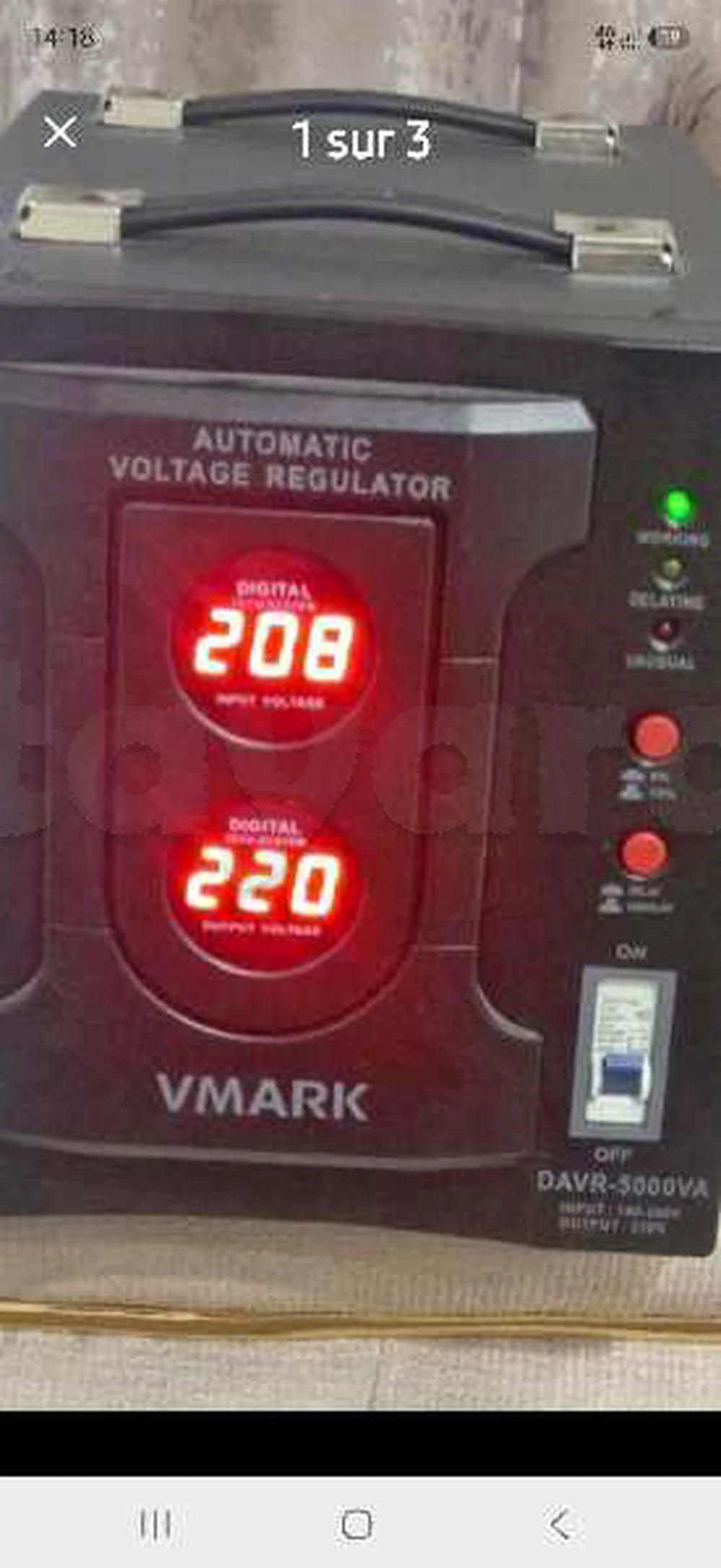 stabilisateur de tension 5000 kva 58838116