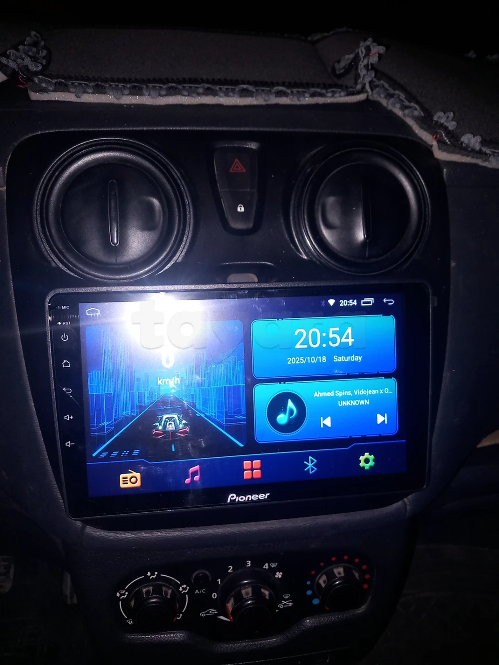 Carte voiture Dacia Dokker