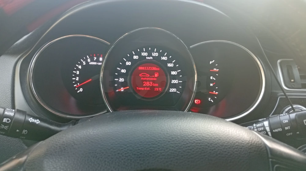 Carte voiture Kia Rio