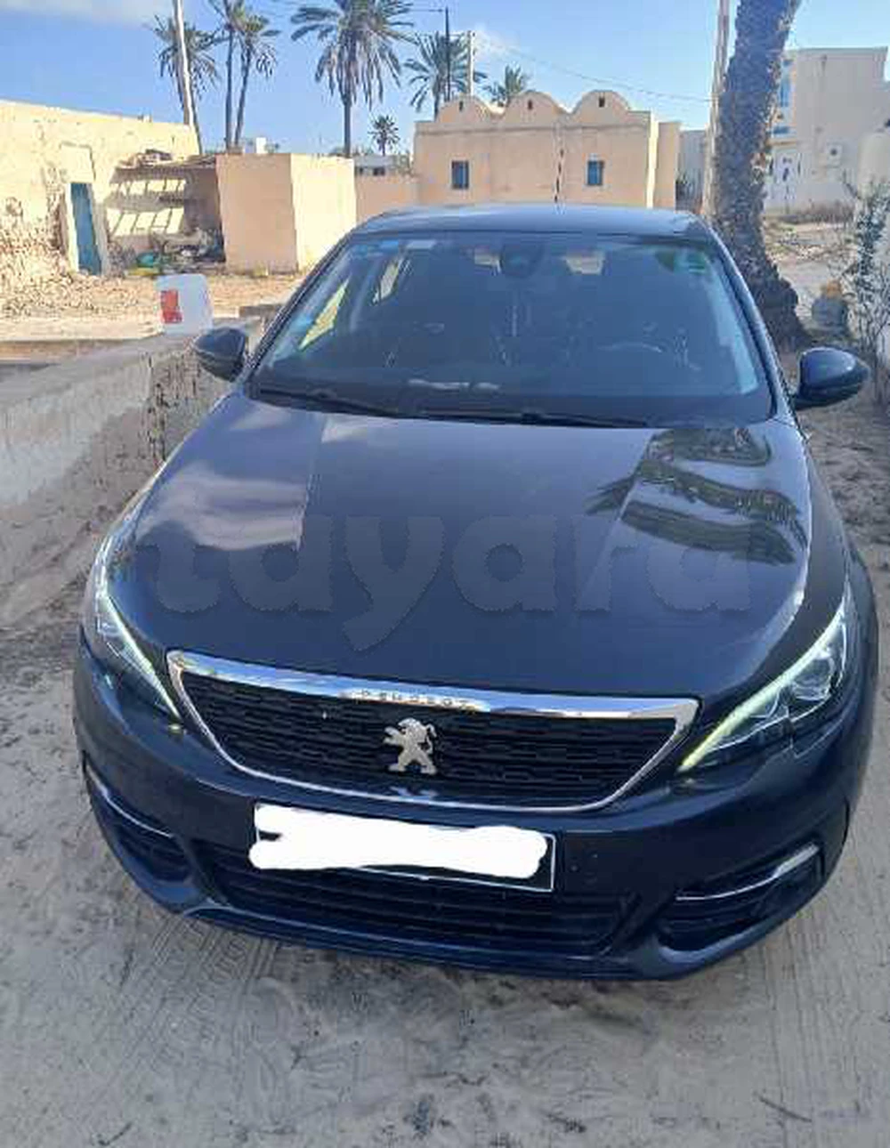 Carte voiture Peugeot 308