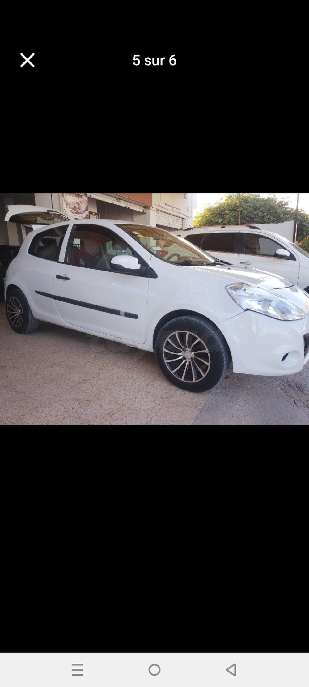 Carte voiture Renault Clio