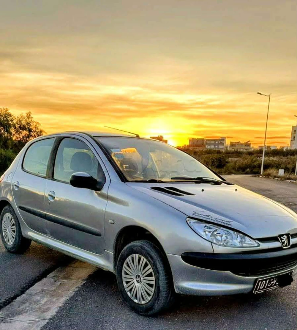 Carte voiture Peugeot 206