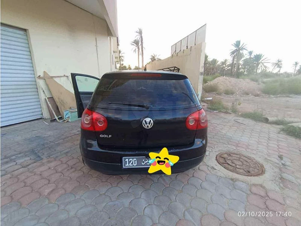 Carte voiture Volkswagen Golf 5