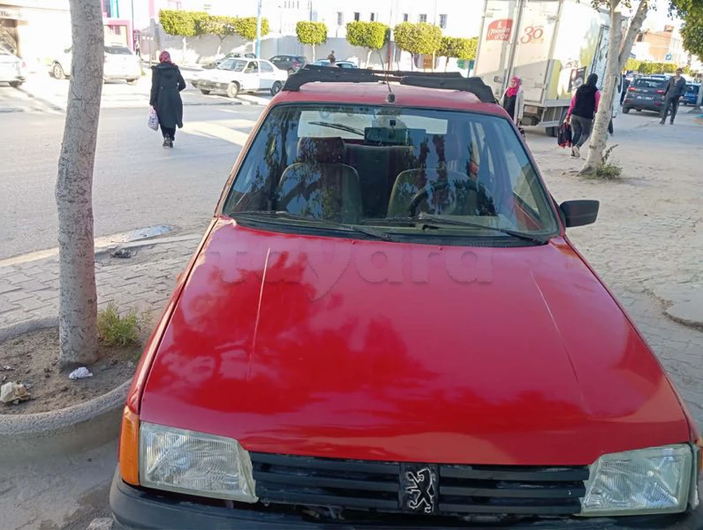 Carte voiture Peugeot 205