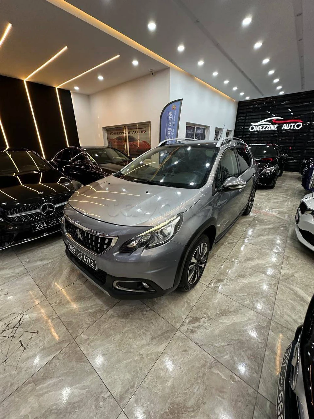 Carte voiture Peugeot 2008