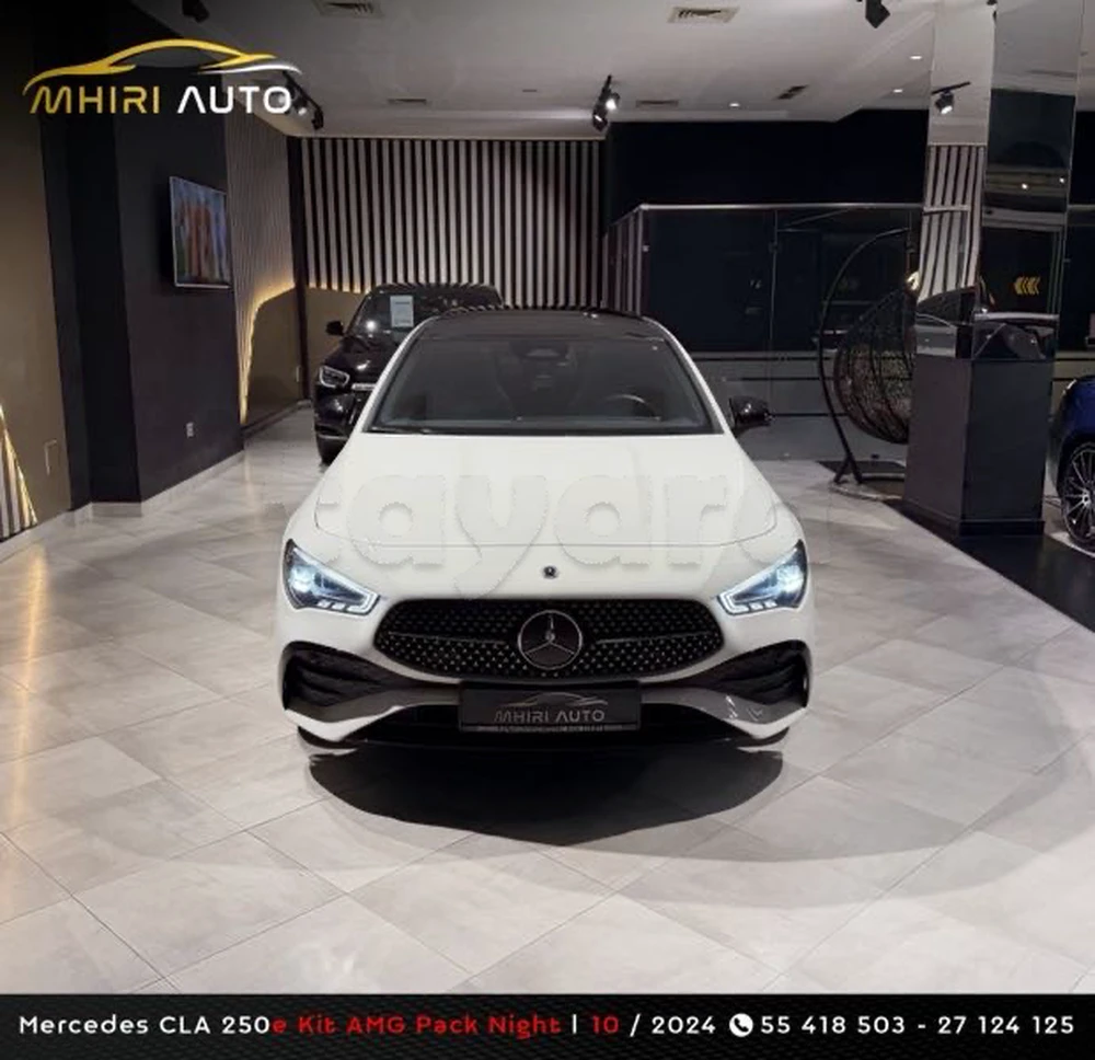 Carte voiture Mercedes-Benz Classe CLA