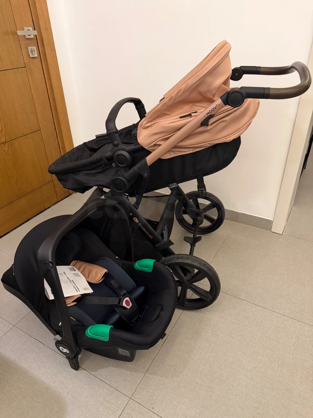 Poussette bébé Kinderkraft moov2 de 0 a 27 kg