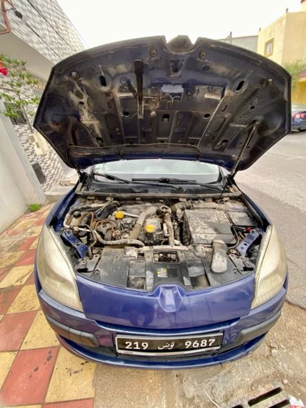 Carte voiture Renault Megane