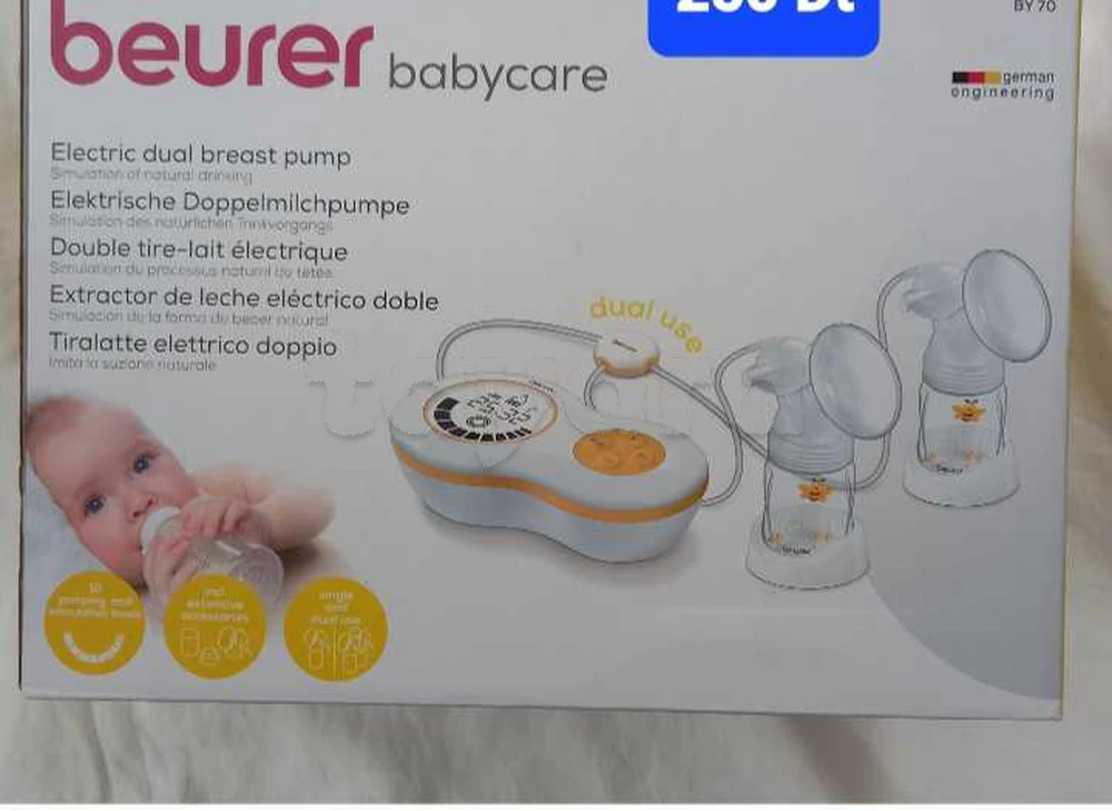 Tire-lait électrique double