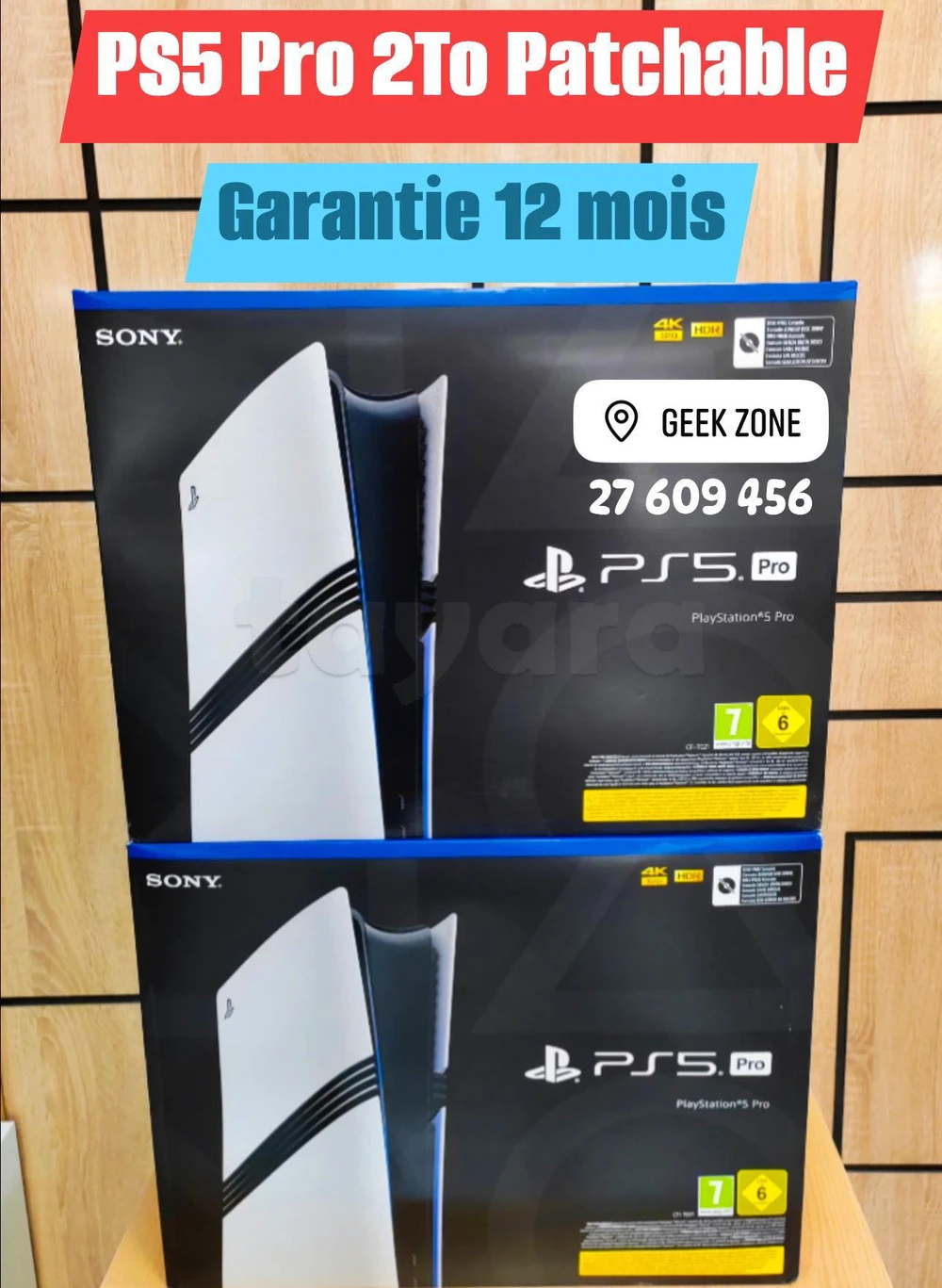 ✨️ PS5 Pro 2To Patchable ✨️ Importé 🇨🇵 neuf sous blister