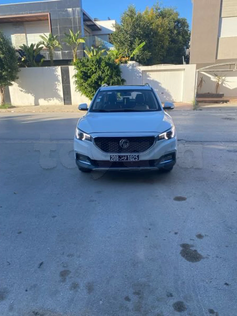 Carte voiture MG ZS