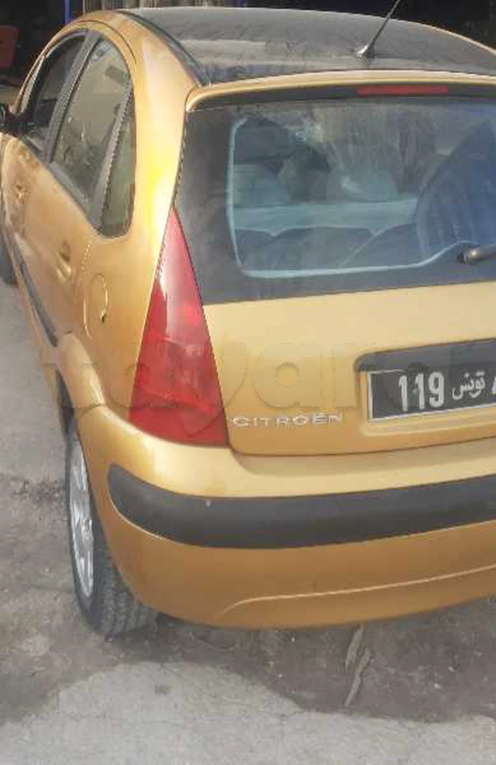 Carte voiture Citroen C3