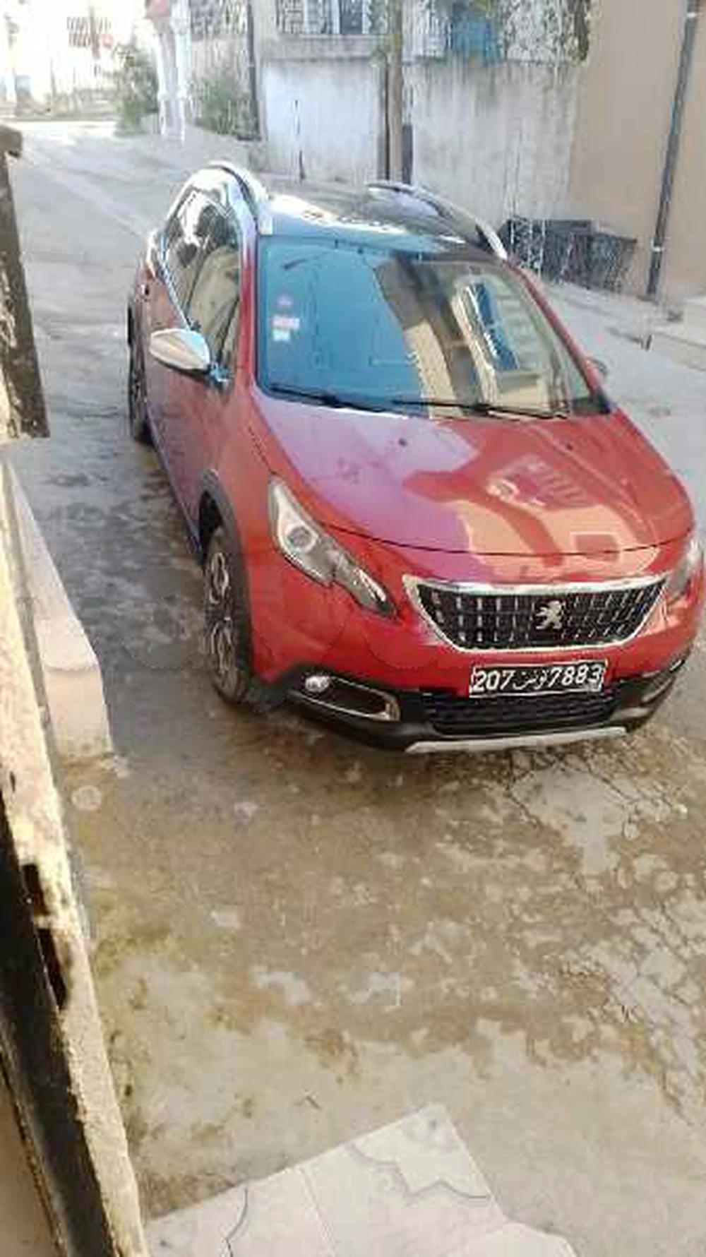 Carte voiture Peugeot 2008