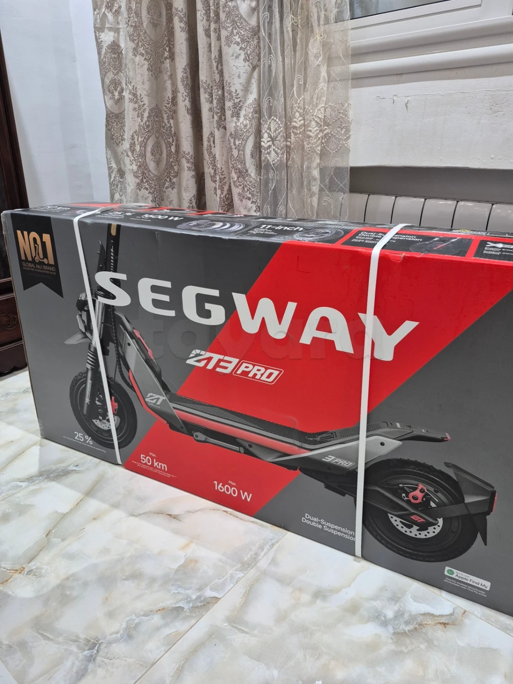 Trotinette electrique segway ZT3 PRO