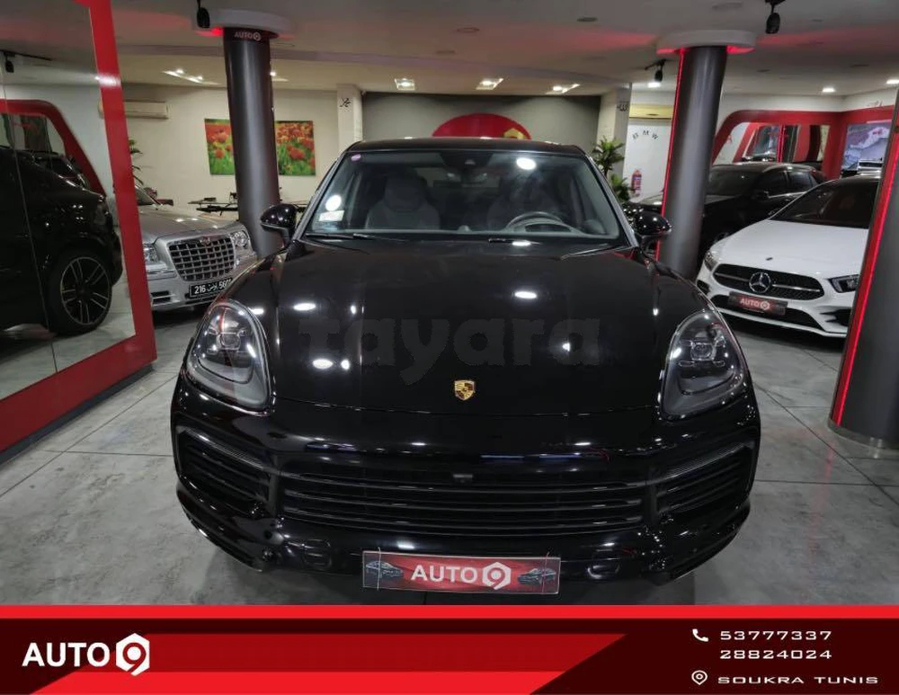 Carte voiture Porsche Cayenne