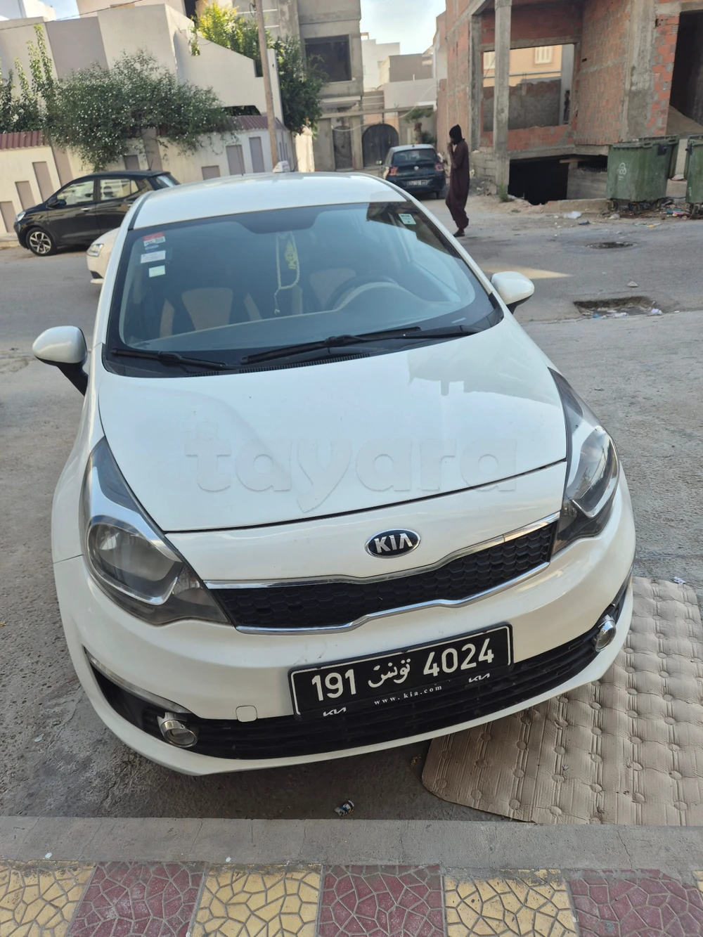 Carte voiture Kia Rio