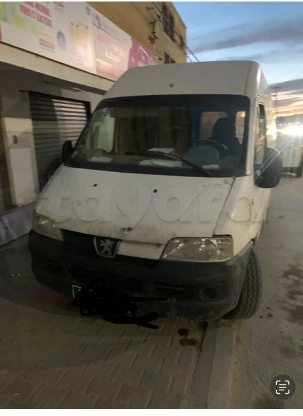 Carte voiture Peugeot Boxer