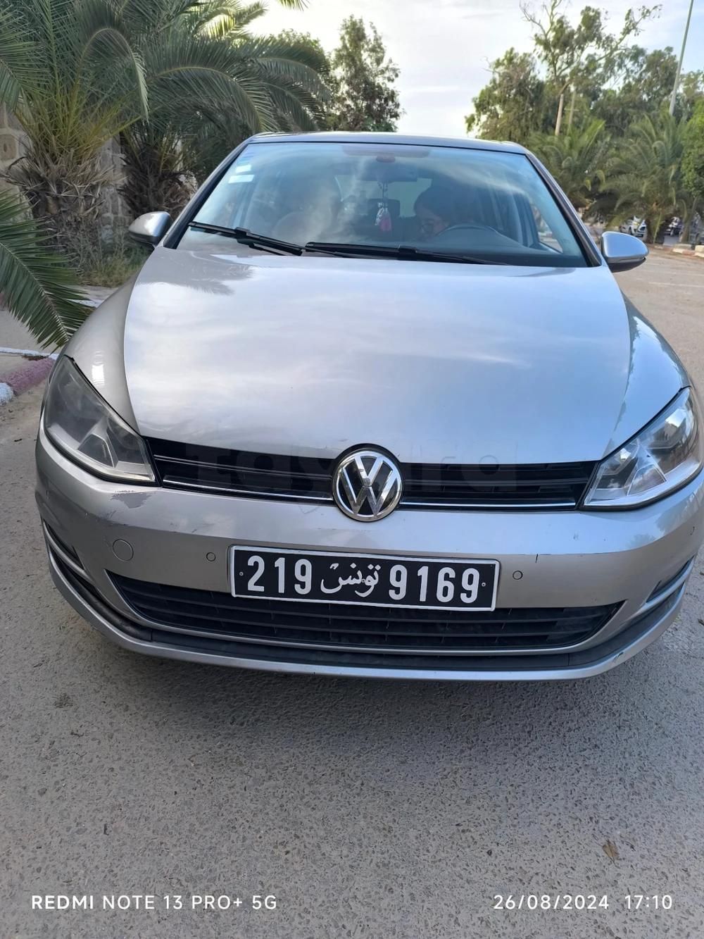 Carte voiture Volkswagen Golf 7