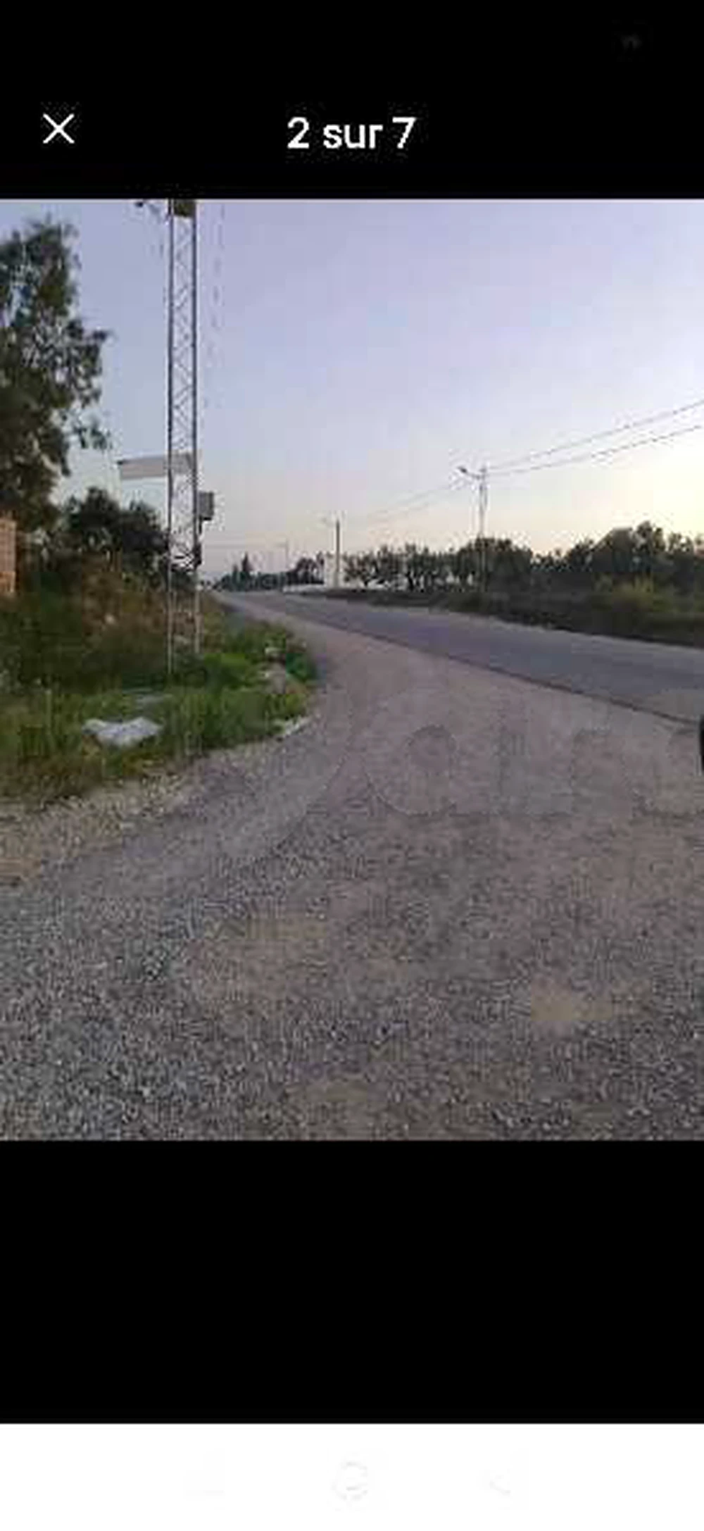 500 m² Rmila chott Mariem