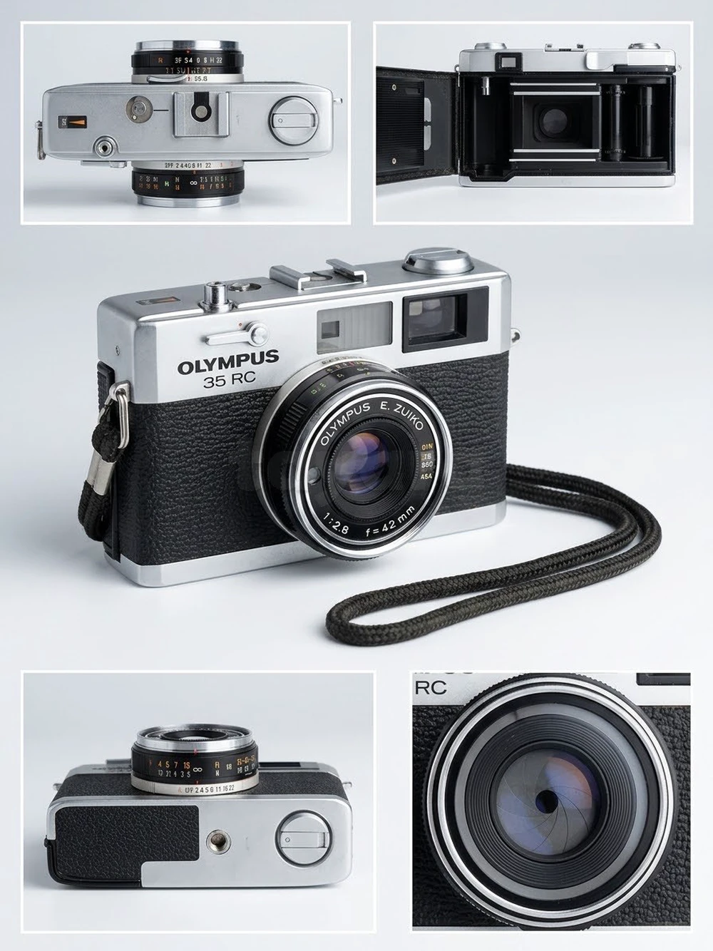 appareil photo argentique vintage Olympus 35 RC