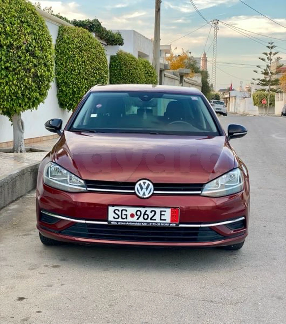 Carte voiture Volkswagen Golf