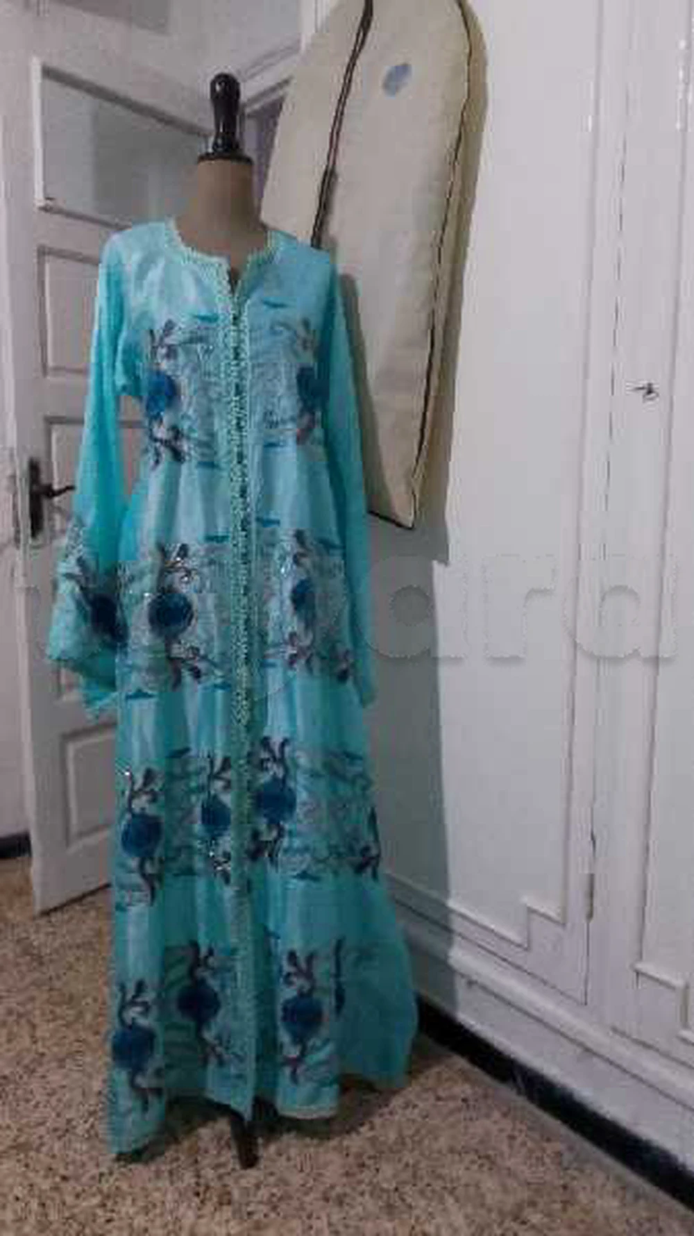 kaftan, broderie travaillée et ornement