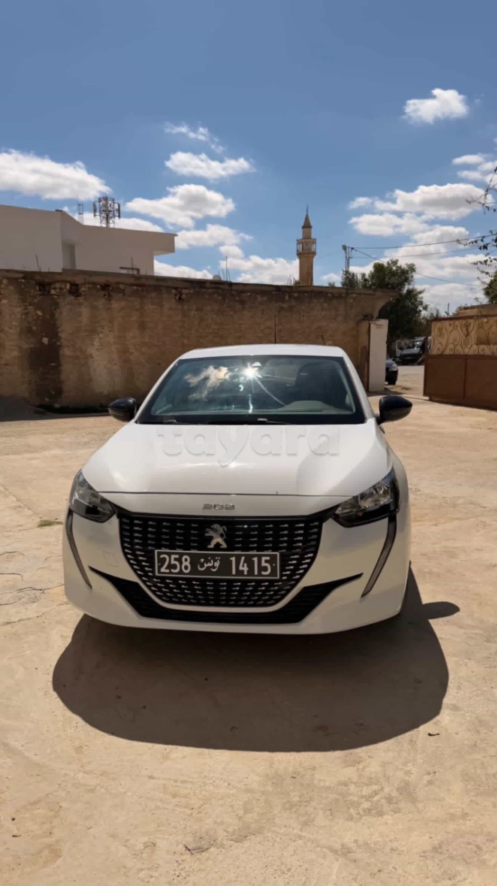 Carte voiture Peugeot 208