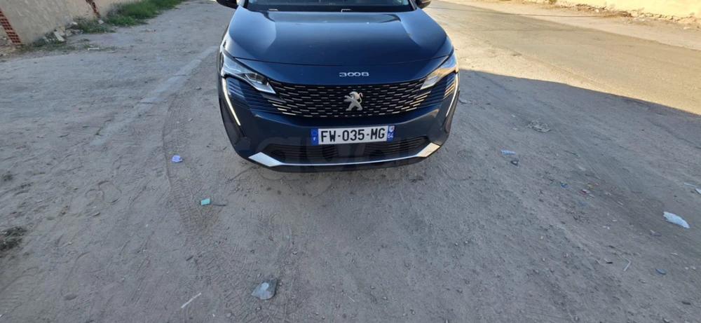 Carte voiture Peugeot 3008