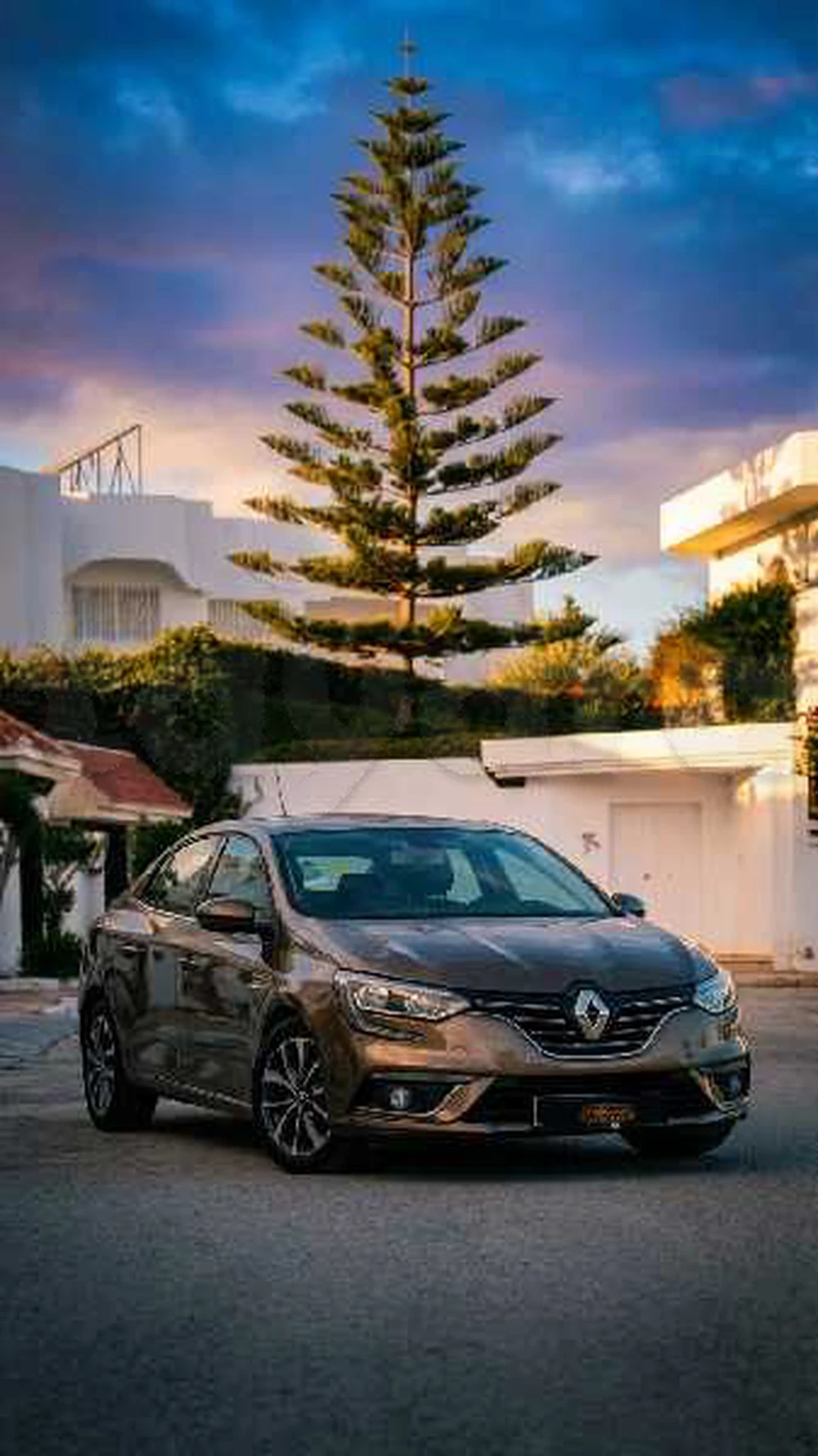 Carte voiture Renault Megane