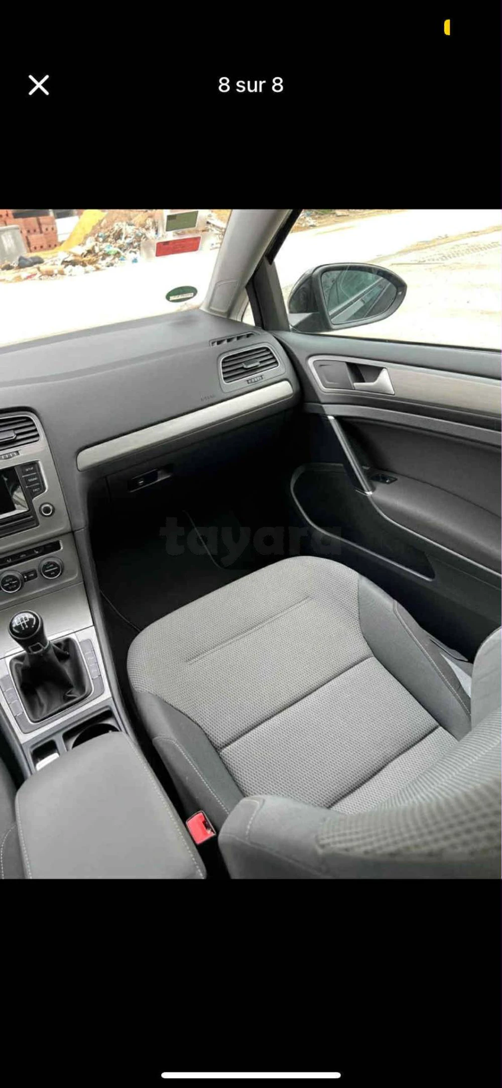 Carte voiture Volkswagen Golf