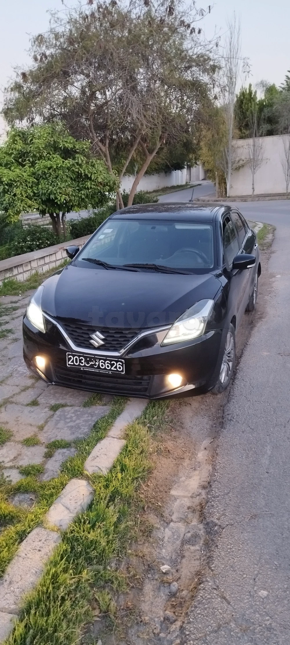 Carte voiture Suzuki Baleno